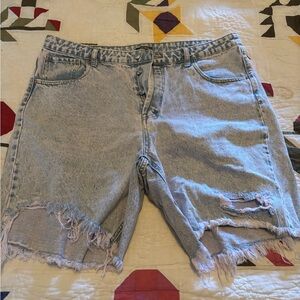 Wild Fable Light Blue Denim Shorts